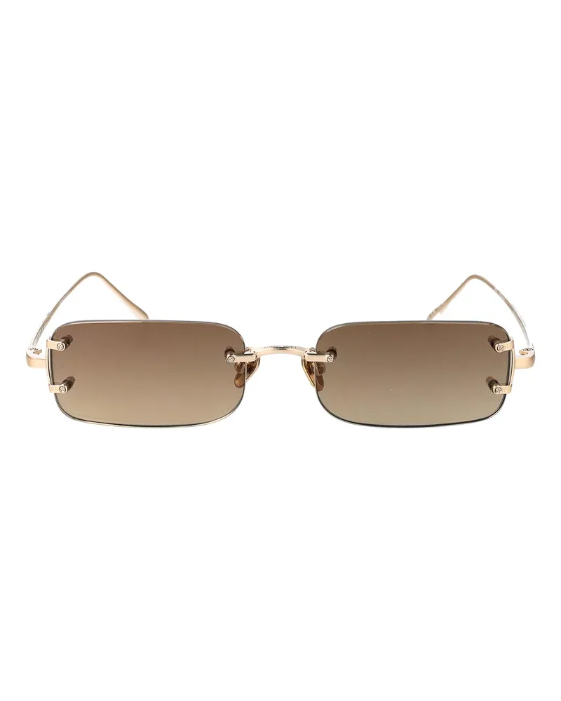 Linda Farrow Sonnenbrille - Gold Gold
