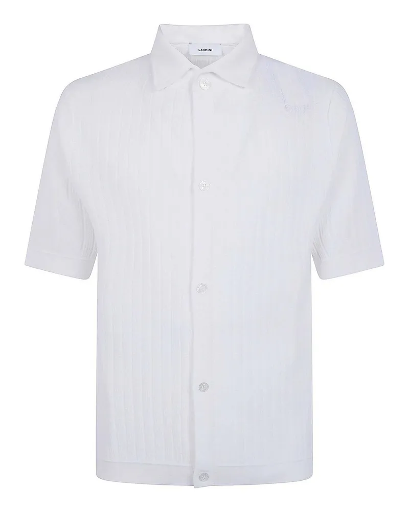 LARDINI Poloshirt - Weiß Weiß