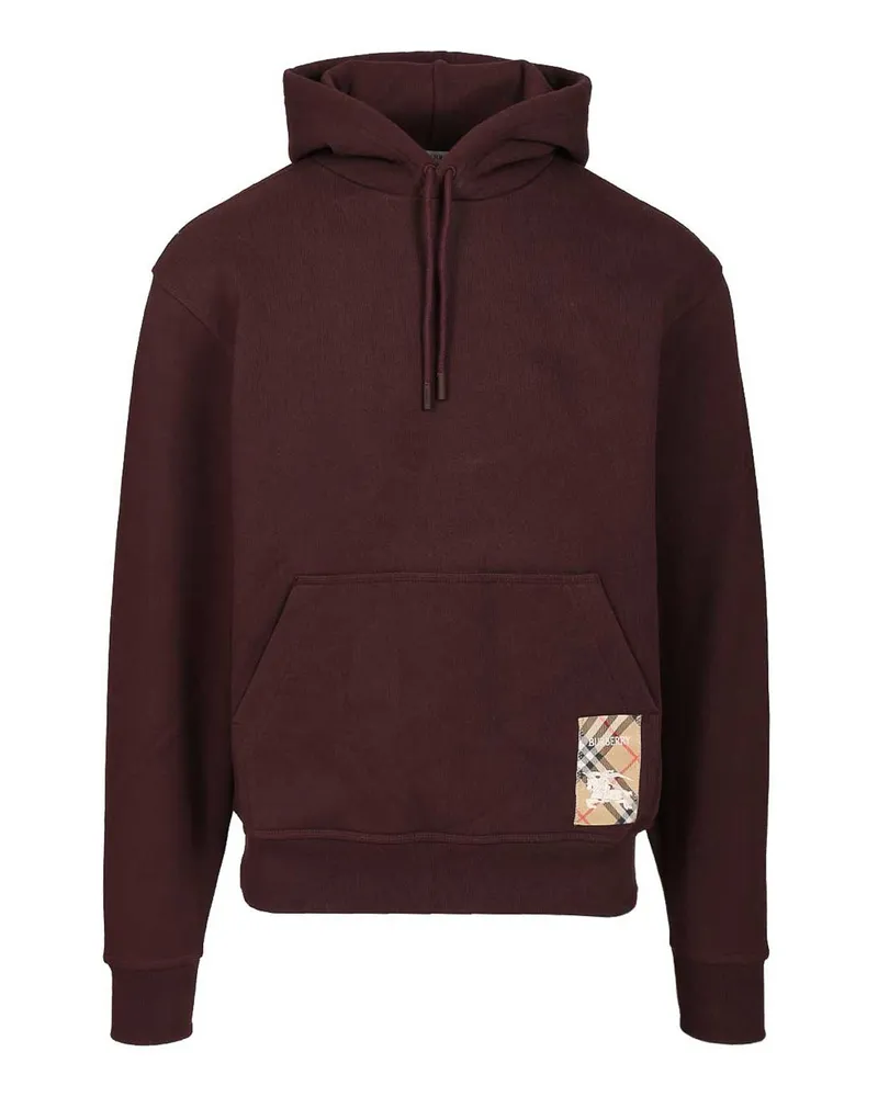 Burberry Sweatshirt - Dunkelrot Dunkelrot