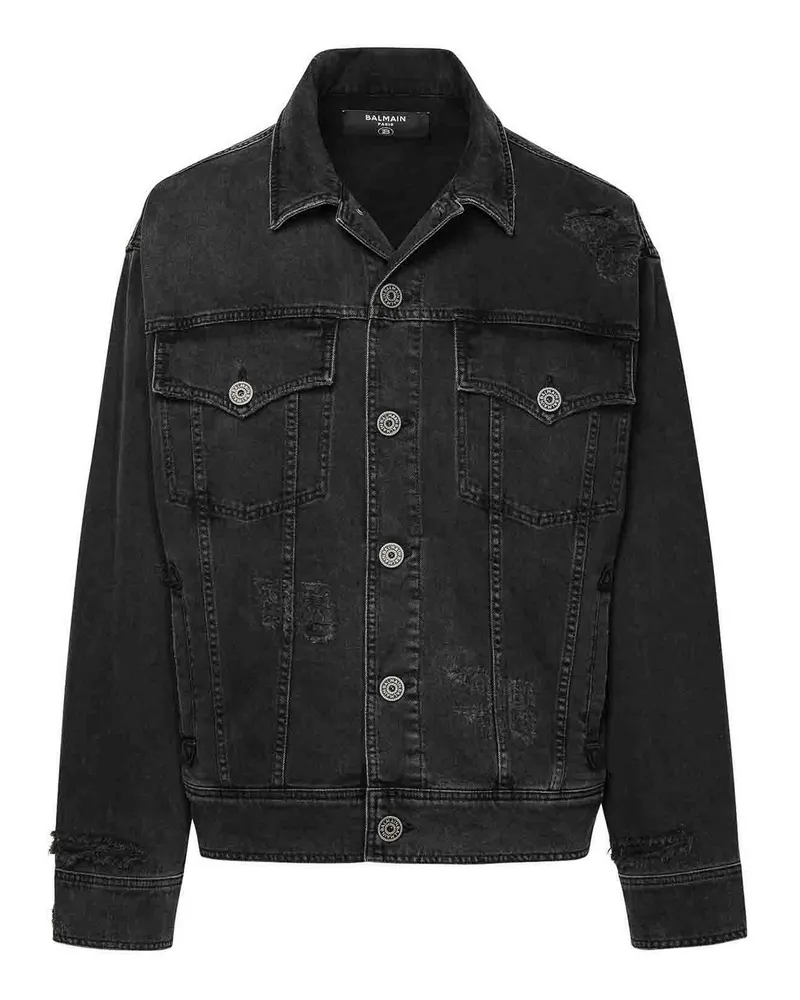 Balmain Bootcut Jeans - Schwarz Schwarz