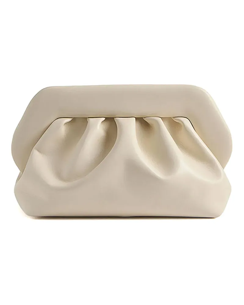 THEMOIRÈ Clutch - Weiß Weiß