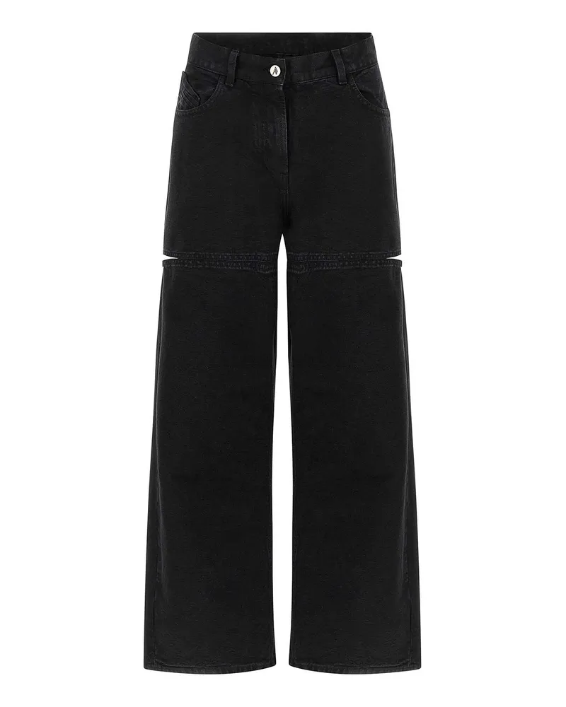 ATTICO Bootcut Jeans - Schwarz Schwarz