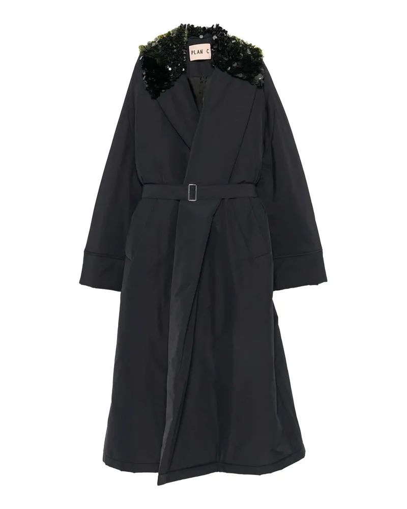 PLAN C Trenchcoat - Dunkelblau Dunkelblau