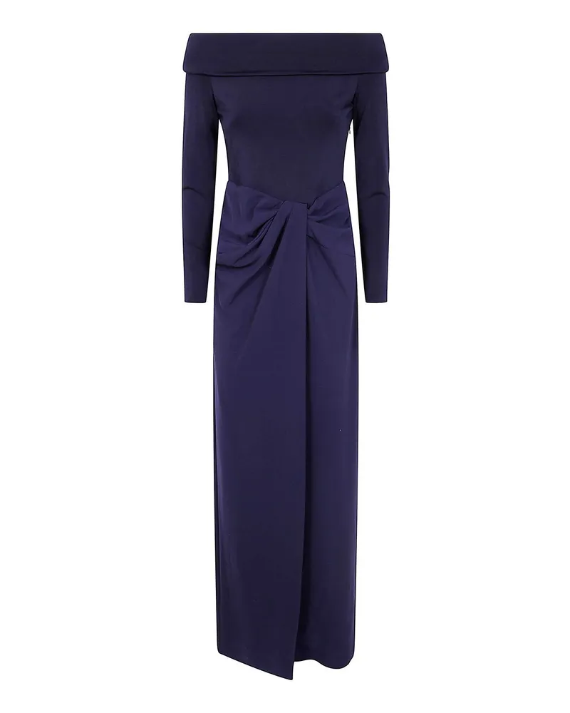 Ralph Lauren Maxikleid - Blau Blau