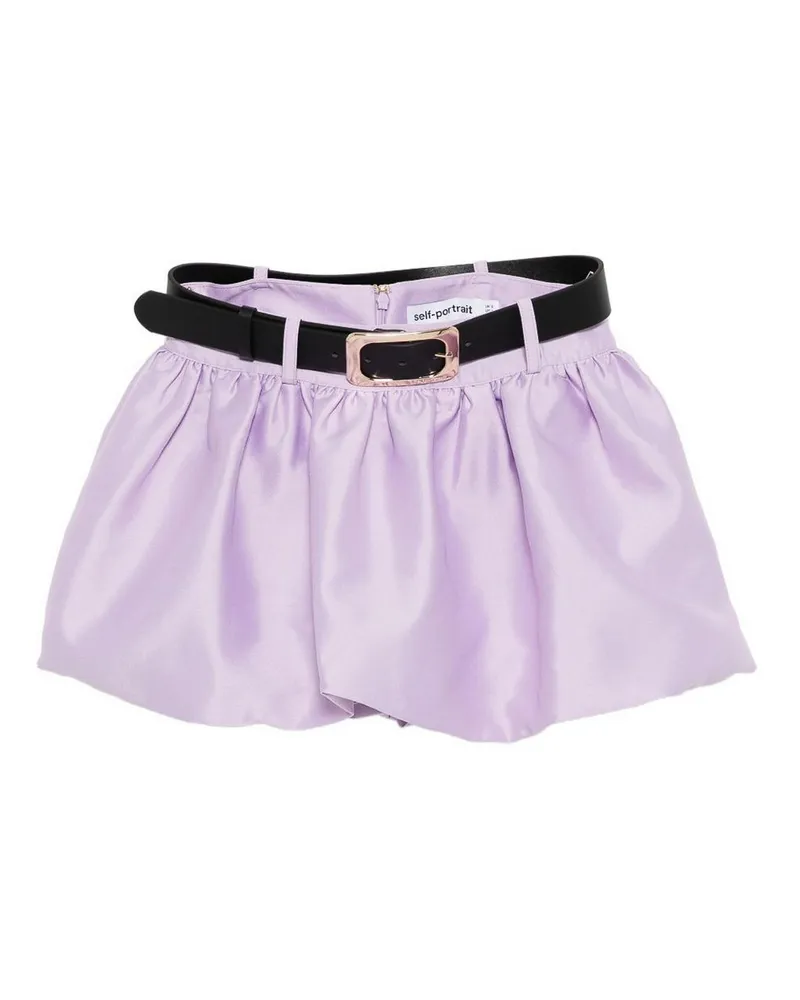 Self-Portrait Casual Hose - Metallic Metallic