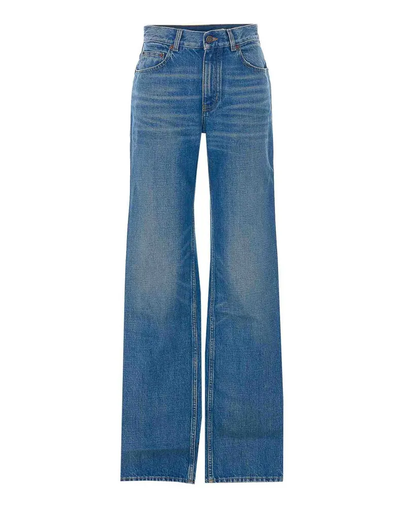 Chloé Straight Leg Jeans - Blau Blau