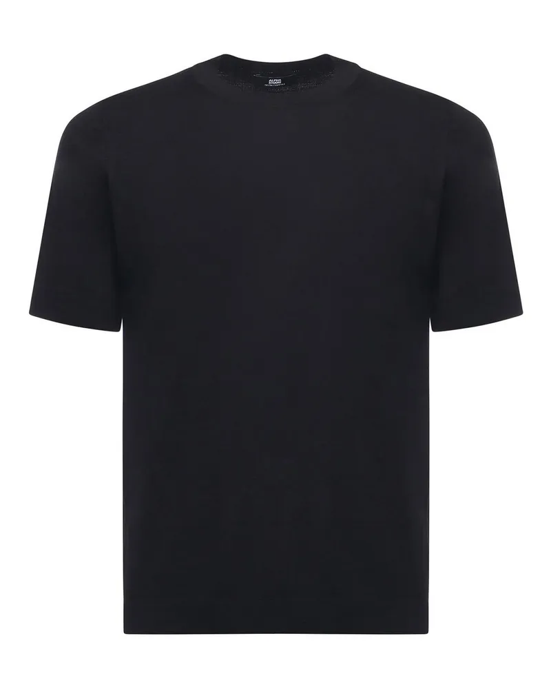 Alpha Studio T-Shirt - Schwarz Schwarz