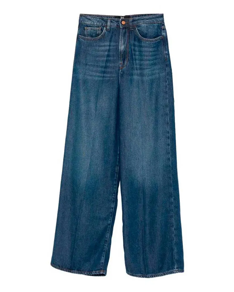 3x1 Straight Leg Jeans - Blau Blau