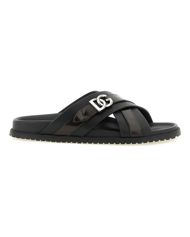 Dolce & Gabbana Sandalen - Schwarz Schwarz