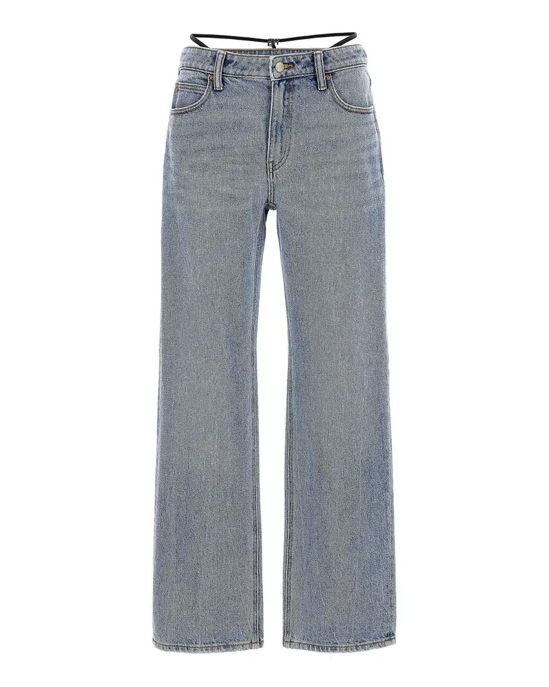 Alexander Wang Bootcut Jeans - Hellblau Hellblau