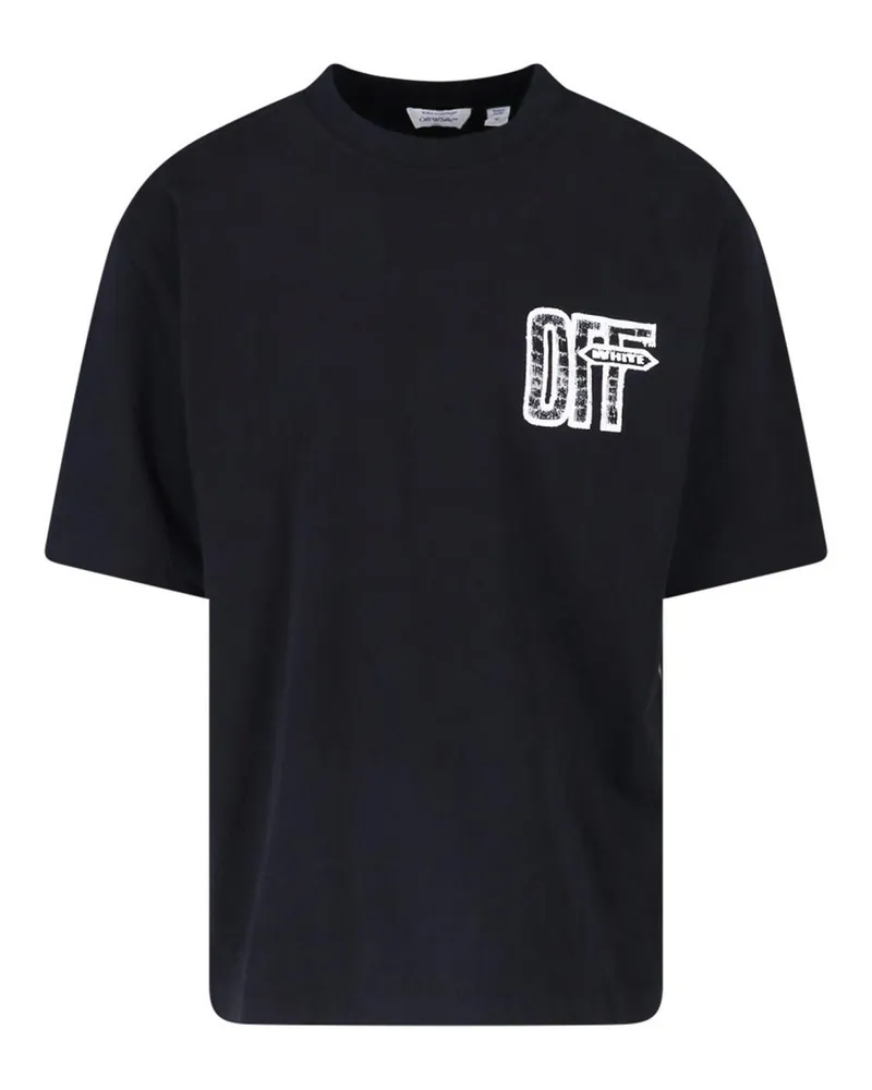 OFF-WHITE T-Shirt - Schwarz Schwarz