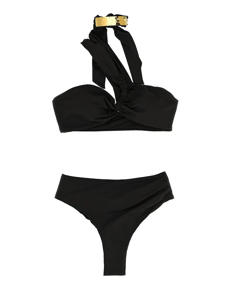 Elisabetta Franchi Bikini - Schwarz Schwarz