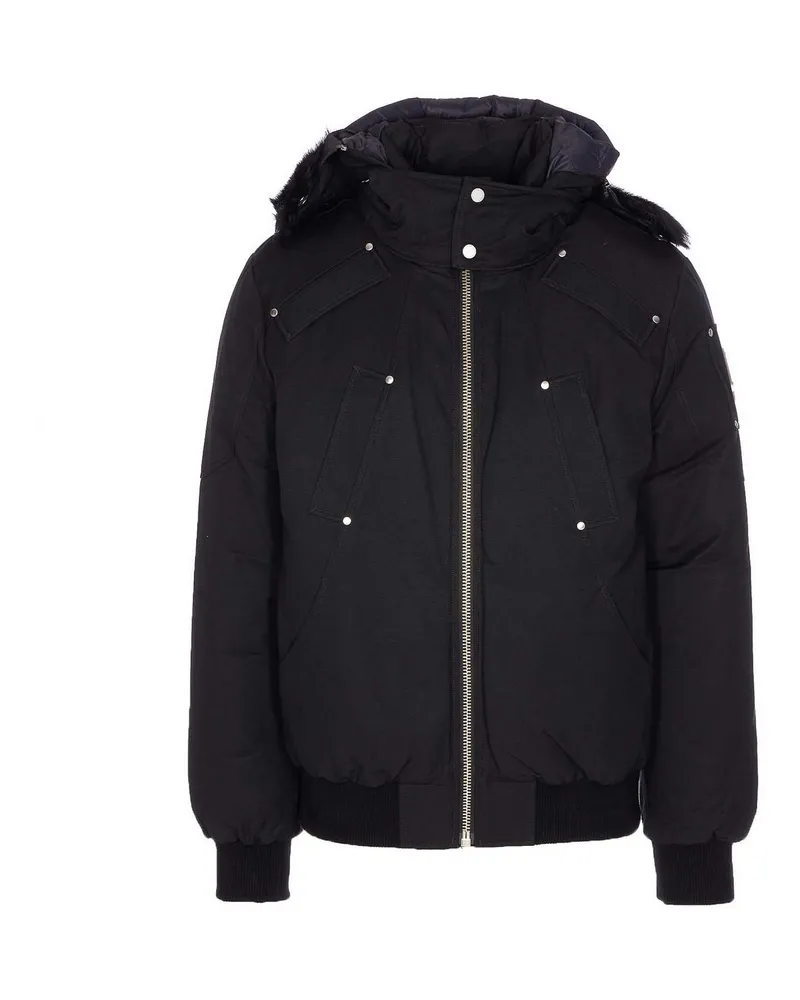 Moose Knuckles Bomberjacke - Schwarz Schwarz