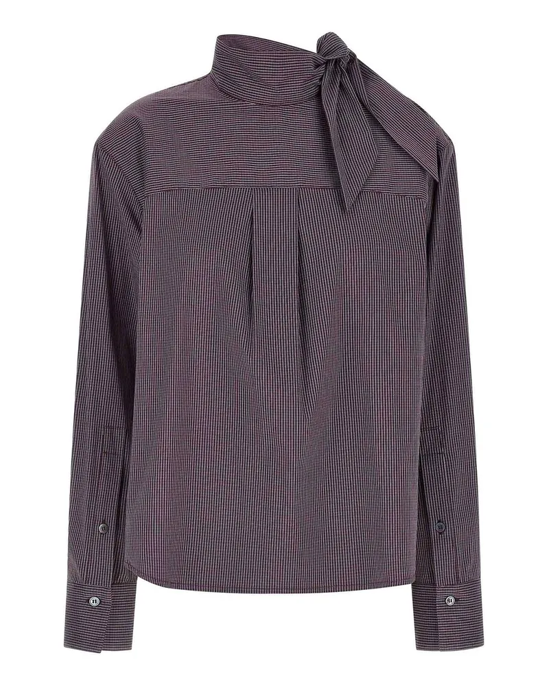 TELA Bluse - Dunkelrot Dunkelrot