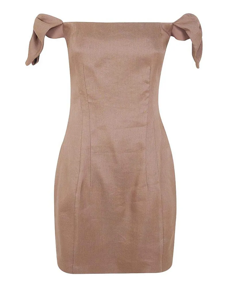 Elisabetta Franchi Kurzes Kleid - Braun Braun