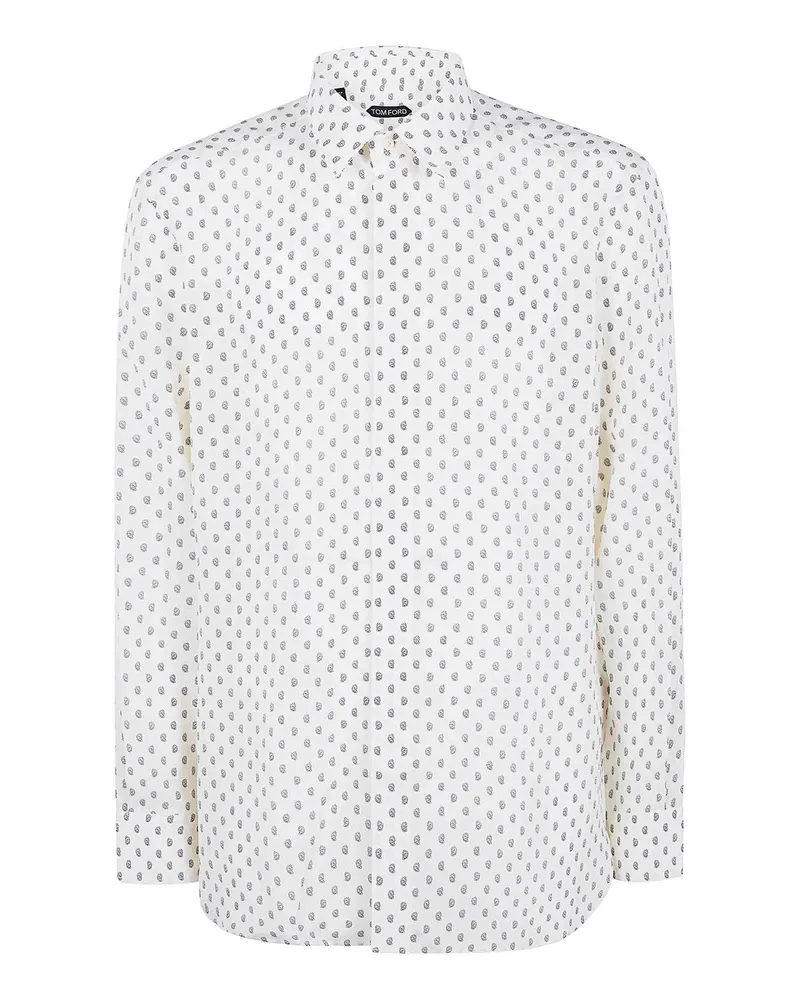 Tom Ford Hemd - Weiß Weiß