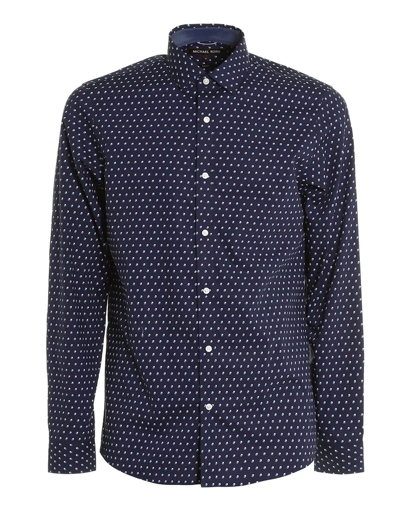 Michael Kors Hemd Fur Herren - Blau Blau