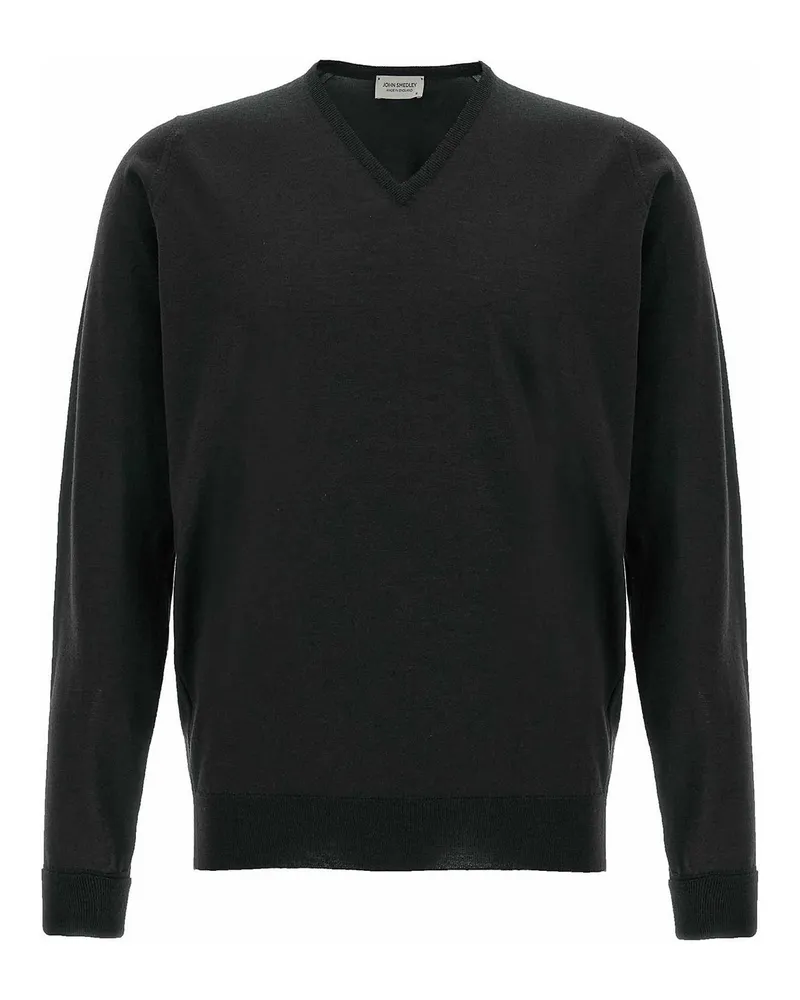 John Smedley Cardigan - Schwarz Schwarz