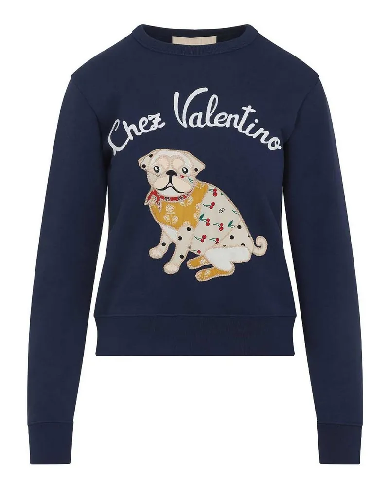 Valentino Garavani Sweatshirt - Dunkelblau Dunkelblau