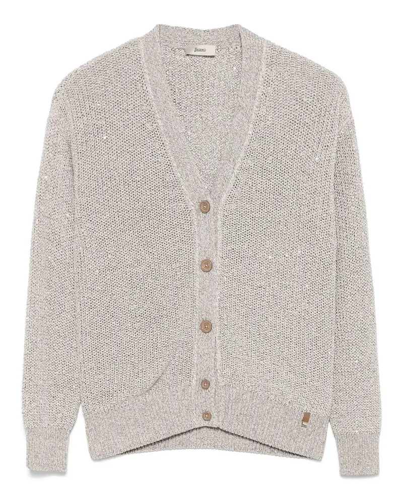 Herno Cardigan - Taupe Taupe