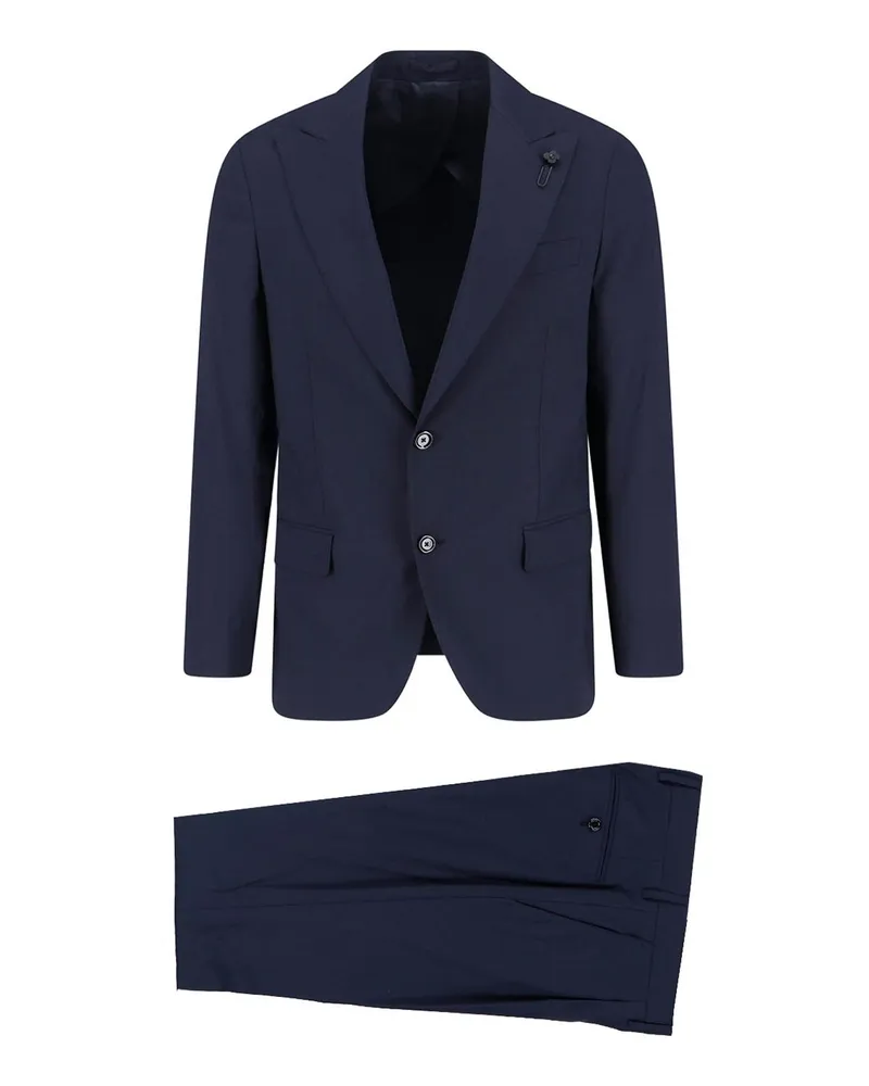 LARDINI Eleganter Anzug - Blau Blau