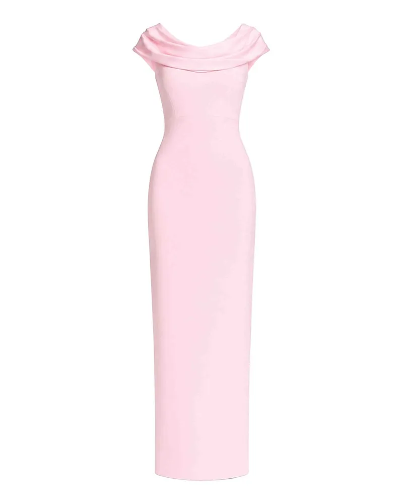 Solace London Maxikleid - Rosa Nude