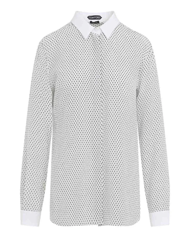Tom Ford Hemd - Schwarz Grau
