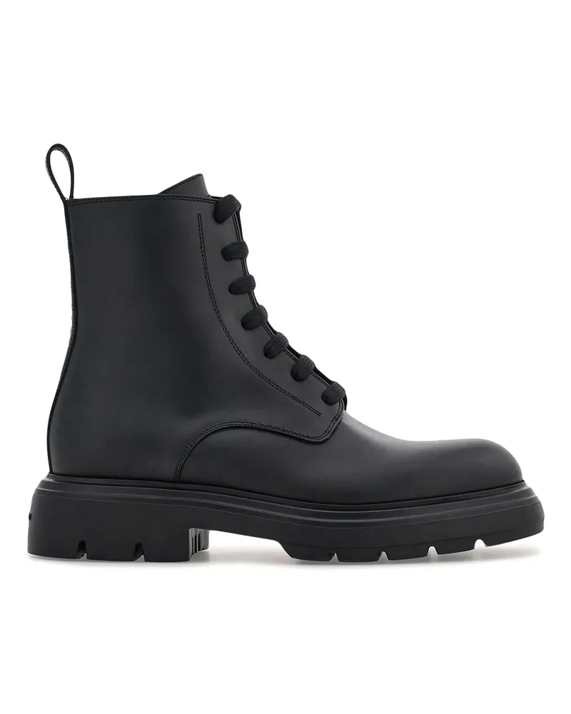 Ferragamo Stiefeletten - Schwarz Schwarz