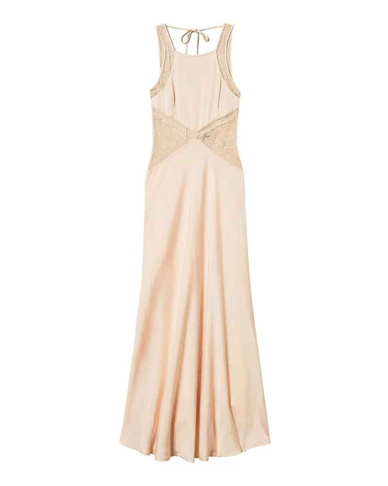 Twin-Set Maxikleid - Beige Beige
