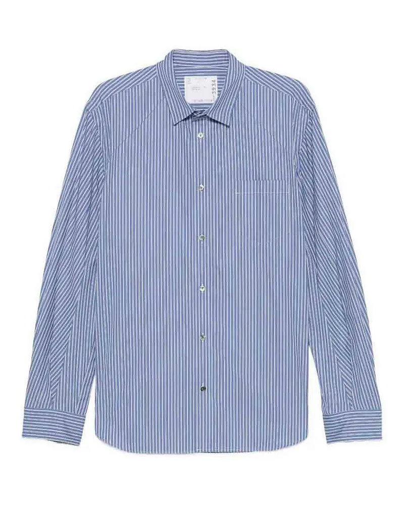 Sacai Hemd - Blau Blau