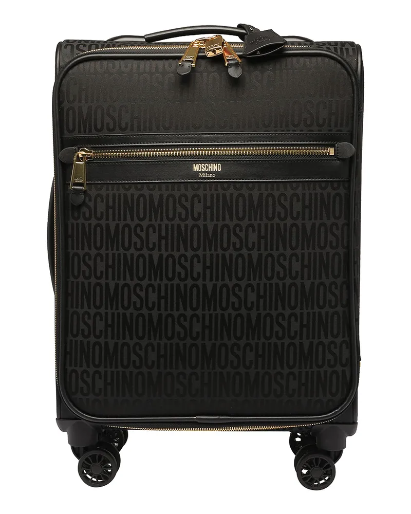 Moschino Reisetasche - Schwarz 