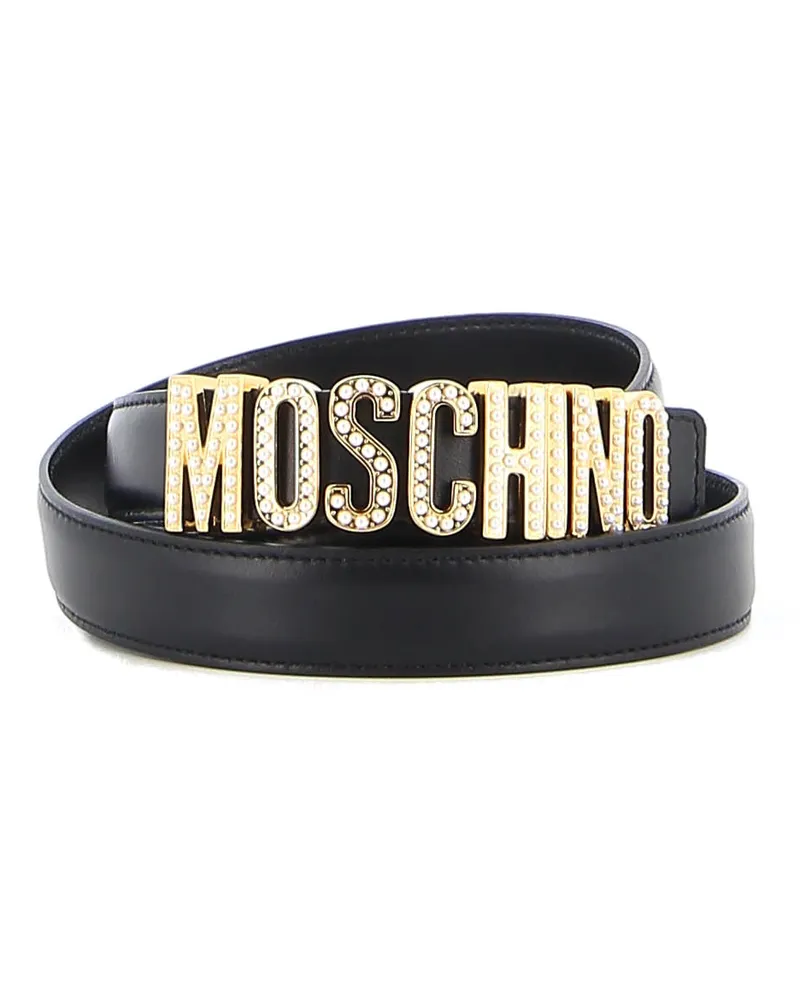 Moschino Gürtel - Schwarz Schwarz