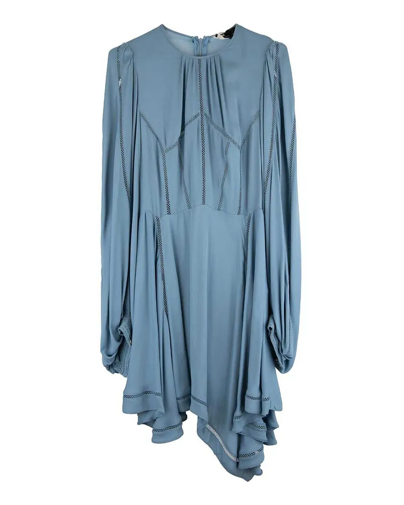 Elisabetta Franchi Knielanges Kleid - Hellblau Hellblau