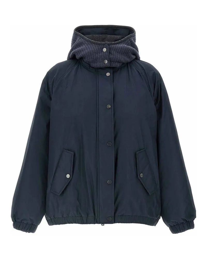 Brunello Cucinelli Daunenjacke - Blau Blau