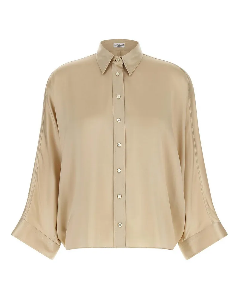 Brunello Cucinelli Hemd - Beige Beige