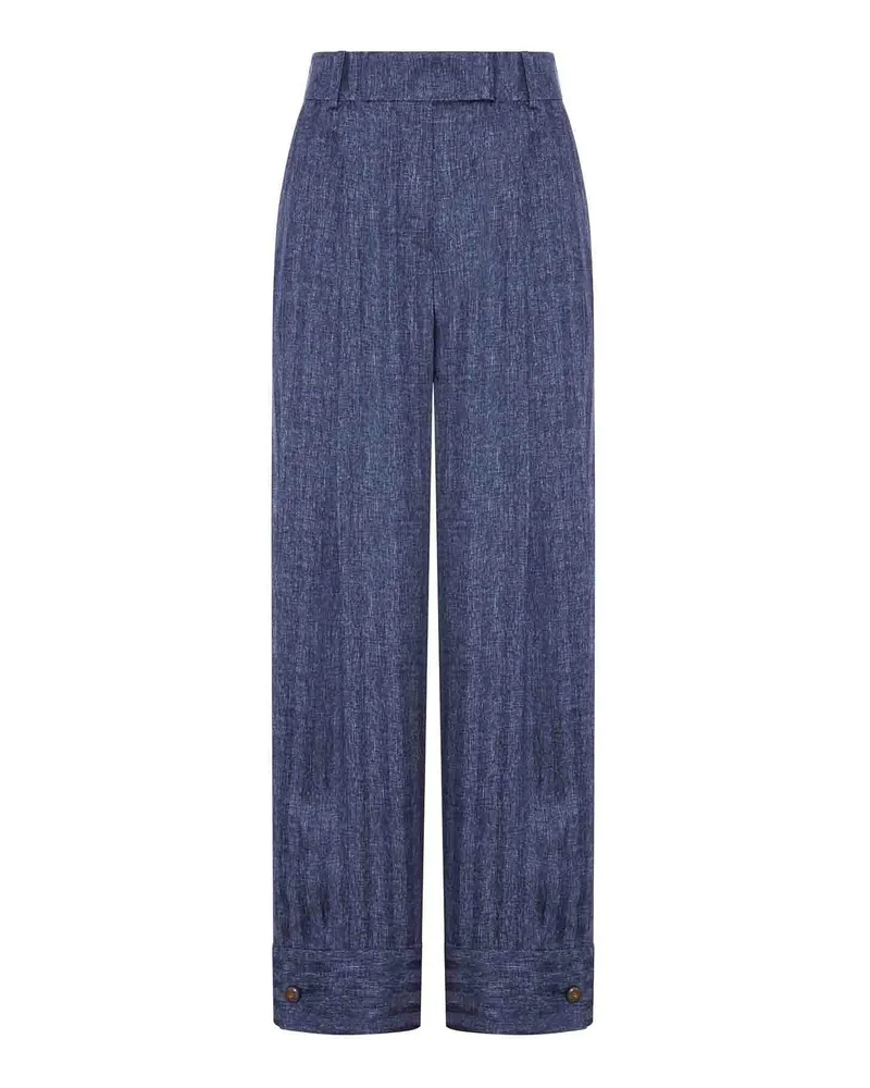 Giorgio Armani Casual Hose - Blau Blau
