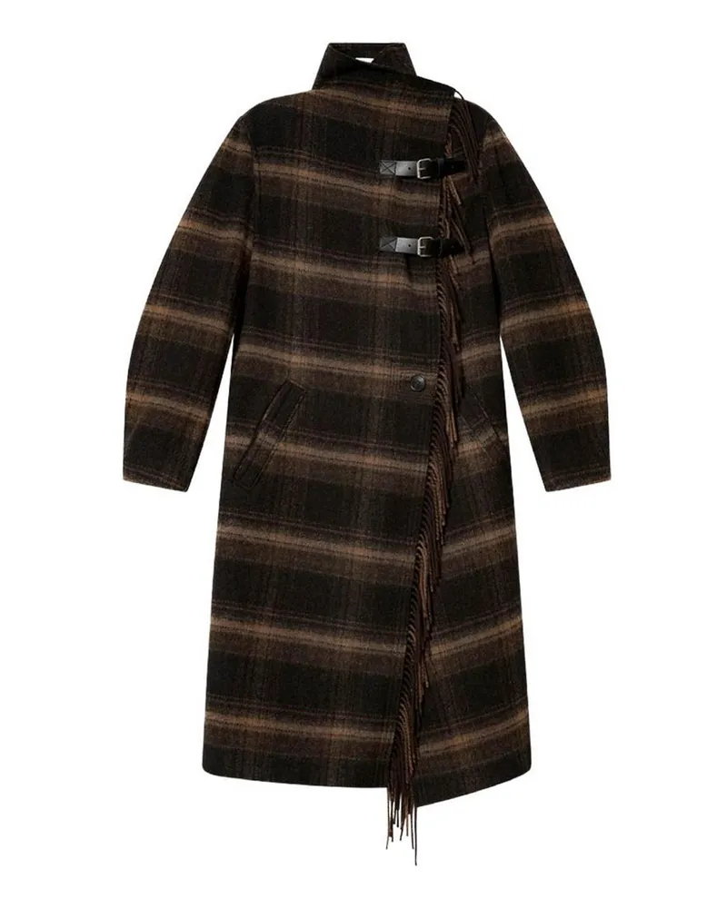 Étoile Isabel Marant Knielanger Mantel - Grün Grün