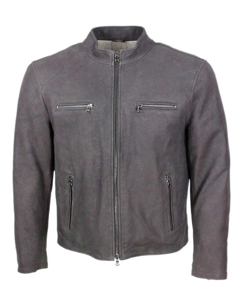 BARBA Casualjacke - Dunkelbraun Dunkelbraun