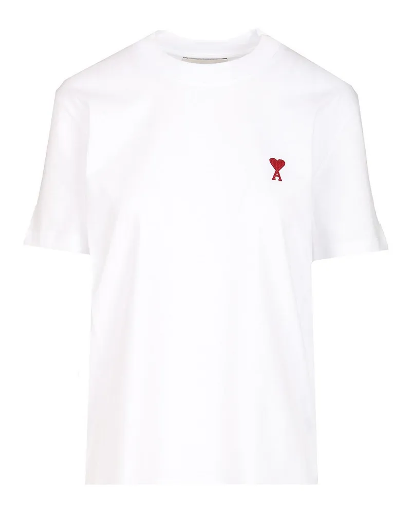 AMI Paris T-Shirt - Weiß Weiß