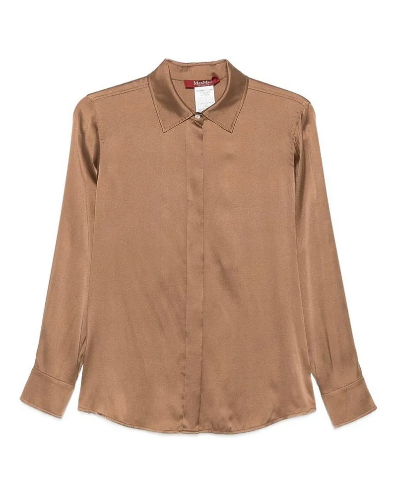 Max Mara Hemd - Braun Braun