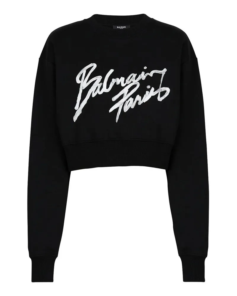 Balmain Sweatshirt - Schwarz Schwarz
