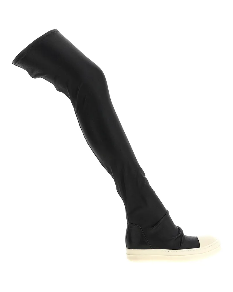 Rick Owens Stiefel - Schwarz Schwarz