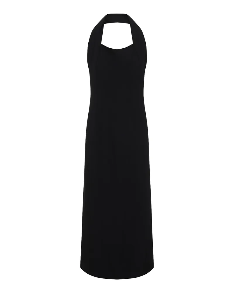 Carven Maxikleid - Schwarz Schwarz