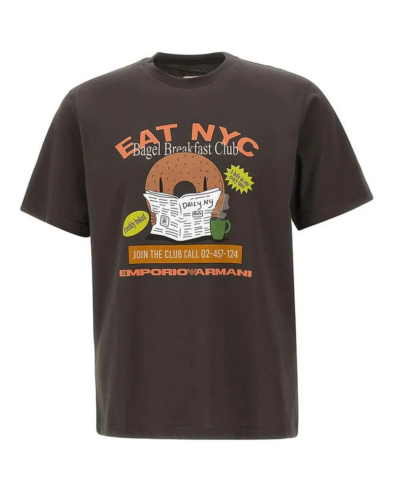 Emporio Armani T-Shirt - Braun Braun