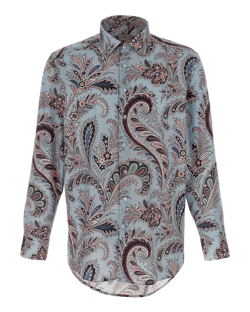 Etro Hemd - Hellblau Hellblau