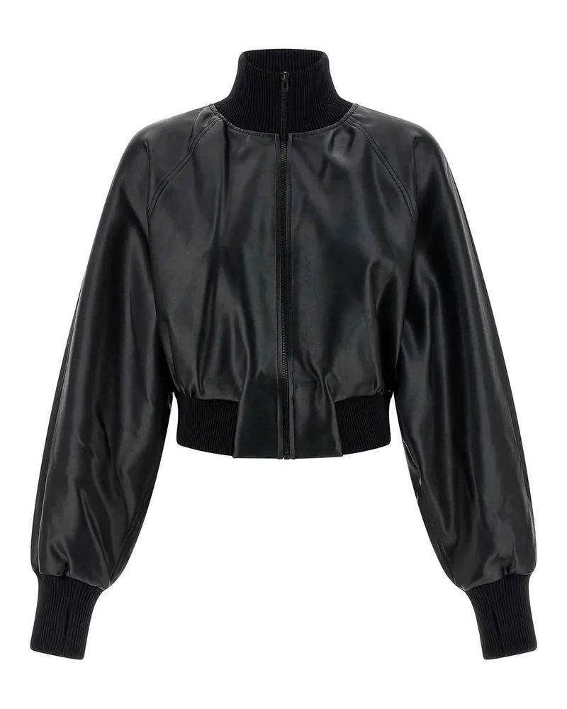 Norma Kamali Bomberjacke - Schwarz Schwarz