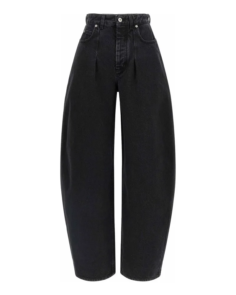 Jacquemus Straight Leg Jeans - Schwarz Schwarz