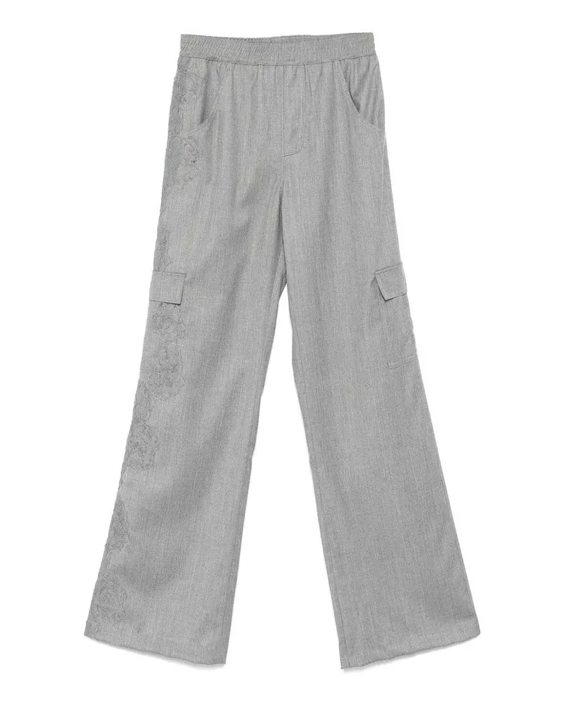 Ermanno Scervino Casual Hose - Schwarz Schwarz