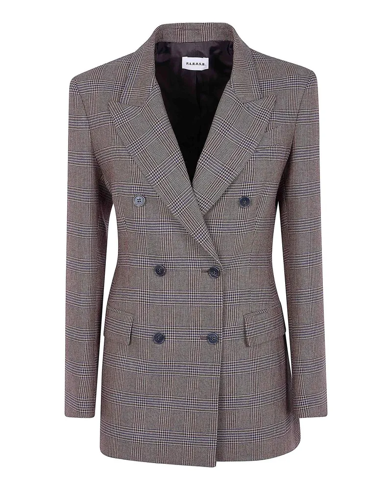 P.A.R.O.S.H. P. A.R. O.S. H. Casualjacke - Braun Braun