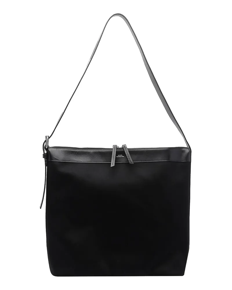 A.P.C. A. P.C. Schultertasche - Schwarz Schwarz